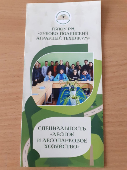Встреча обучающихся 9 - х классов с преподавателями Зубово-Полянского аграрного техникума..